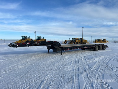 2015 BWS 55LB3X Tri/A Lowboy Trailer