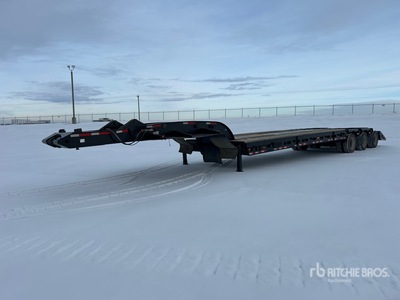 2015 BWS 55LB3X Tri/A Lowboy Trailer