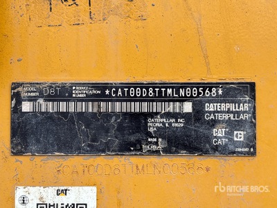 2012 Cat D8T Tractor de cadenas