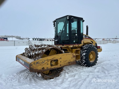 2007 Cat CP563E Padfoot Drum Compactor
