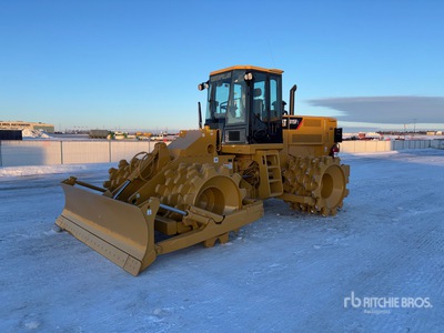 2008 Cat 815F Series II Compacteur statique - Dame vibrante