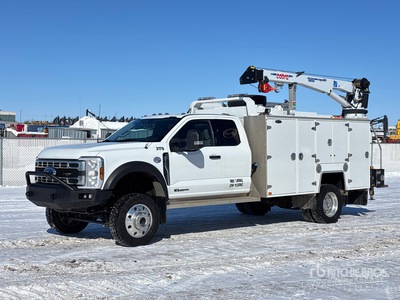 2024 Ford F-550 XLT 4x4 Extended Cab شاحنة خدمة
