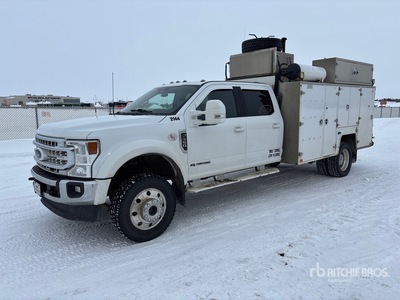 2022 Ford F-550 Lariat 4x4 Crew Cab Autocarro officina