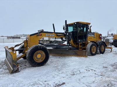 2014 John Deere 872GP AWD Motor Grader