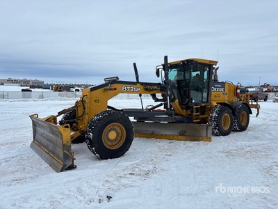 2014 John Deere 872GP AWD Motor Grader
