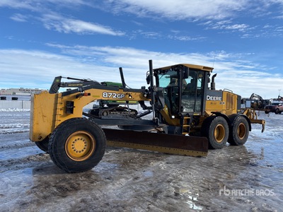 2014 John Deere 872GP AWD Motor Grader