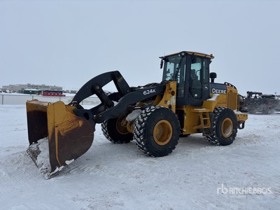2016 John Deere 624 K Chargeuse sur pneus