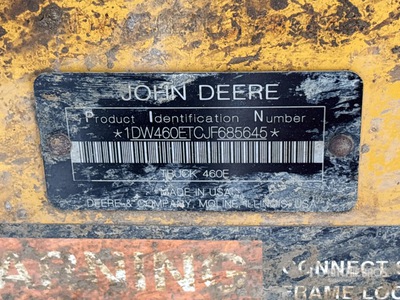 2018 John Deere 460E Articulated Dump Truck