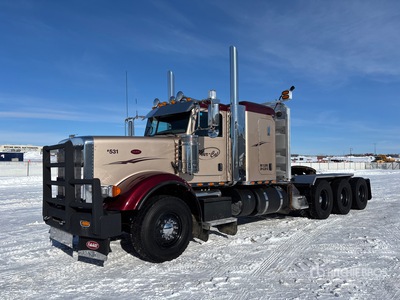 2018 Peterbilt 367 8x6 Sleeper Truck Tractor