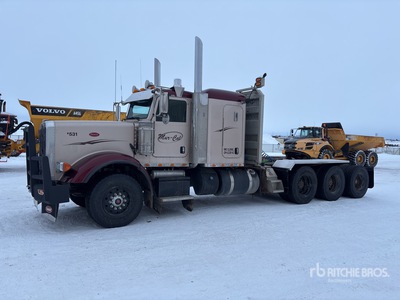 2018 Peterbilt 367 8x6 Tri/A Sleeper Truck Tractor