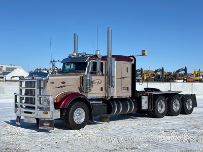 2014 Peterbilt 367 8x6 Tri/A Sleeper Truck Tractor