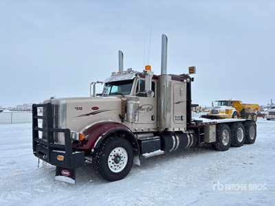 2013 Peterbilt 367 8x6 Tri/A Sleeper Truck Tractor