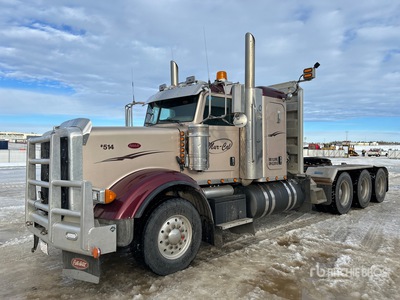 2013 Peterbilt 367 8x6 Heavy Haul Tri/A Sleeper Truck Tractor