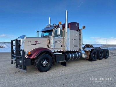 2012 Peterbilt 367 8x6 Cabeza Tractora Cabina Dormitorio