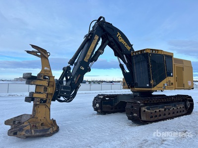 2018 Tigercat X870D Track Feller Buncher