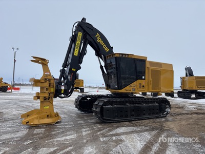 2018 Tigercat X870D Track Feller Buncher