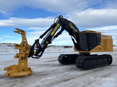 2018 Tigercat X870D Track Feller Buncher