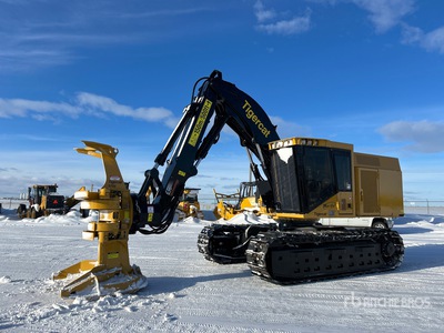 2018 Tigercat X870D Track Feller Buncher
