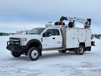 2022 Ford F-550 XLT 4x4 Extended Cab サービスカー
