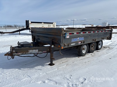 2017 Load Trail 16 ft Tri/A Apparatuur aanhangwagen