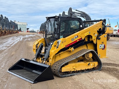 2025 Cat 275 Two-Speed High Flow Chargeuse sur rails compacte