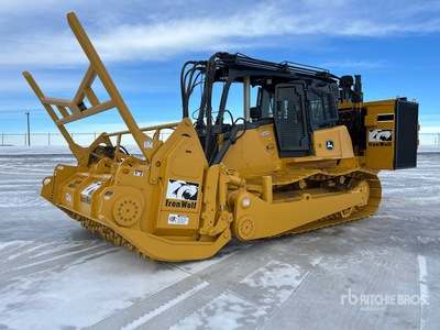 2007 John Deere 850J WLT LGP Tracked Mulcher Tractor