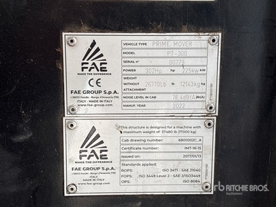 2021 Prime Tech PT-300 Tracked جرار مولشر