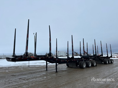 2016 Cross Country Lead Short Wood King B Log Trailer