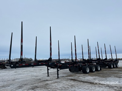 2018 Gerrys Tri/A Lead Short Wood King B Log Trailer