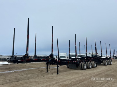 2018 Gerrys Tri/A Lead King B Log Trailer