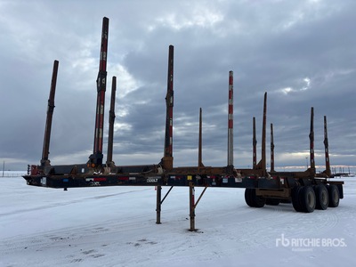 2006 Superior 48 ft Tri/A Hayrack Log Trailer