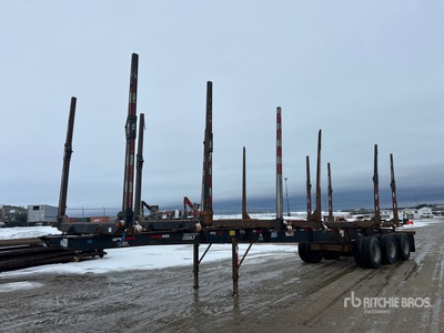 2006 Superior 48 ft Tri/A Hayrack Log Trailer