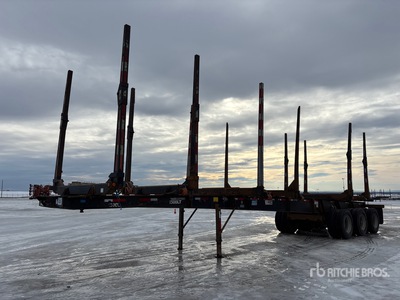 2006 Superior 48 ft Tri/A Hayrack Log Trailer