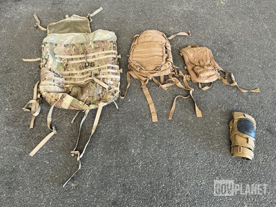 (11) Assault Packs, (4) Large Rucksacks & Assorted Items