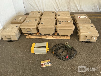 (10) Iris Technology Quiet Power 1800 Power Inverters w/Cases