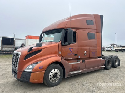 2020 Volvo VNL64T760 6x4 Sleeper Truck Tractor