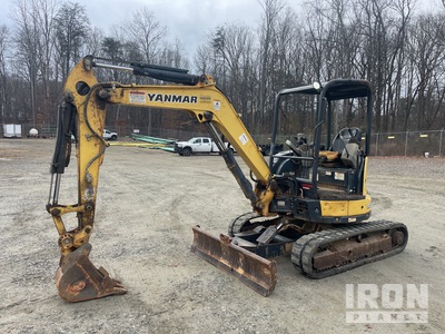 2016 Yanmar ViO35-6A Mini escavatore