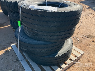 (4) Michelin 11R22.5 Tires