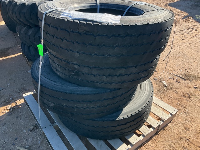 (4) Michelin 11R22.5 Tires