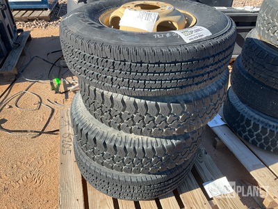 (8) Assorted 235/85R16 Tires w/Wheels