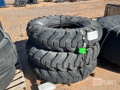 (3) American Contractor 14.00-24 Tires
