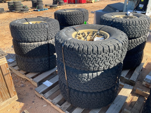 (21) BF Goodrich 37x12.50R17 Tires w/Wheels
