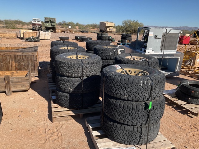 (21) BF Goodrich 37x12.50R17 Tires w/Wheels