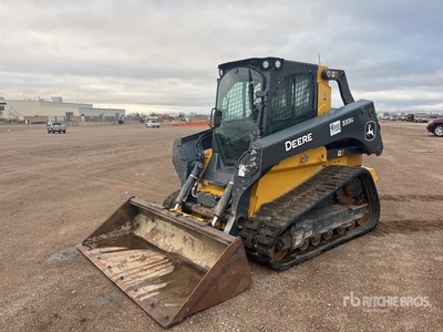 2020 John Deere 333G Two-Speed Oruga cargadora compacta