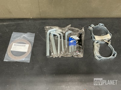 (267) Flat Washers, (22) Loop Clamps, (7) Key Sets & Assorted Items