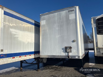 2005 Wabash 48 ft x 102 in T/A Remorque fourgon