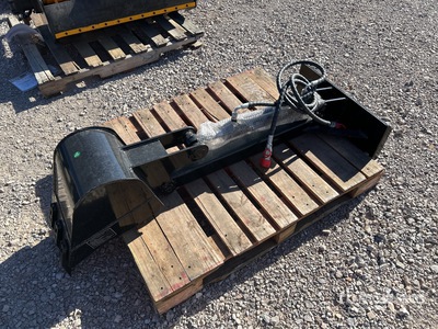 2025 GIYI GY-ZWB 12 in Mini Skid Steer Backhoe (Unused)