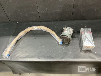 (80) Hose Assemblies, (3) Compressors, (1) Linear Valve & Assorted Items