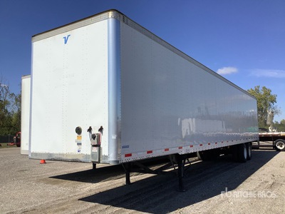 2017 Vanguard MaxCube 53 ft x 102 in Sliding T/A Przyczepa furgon