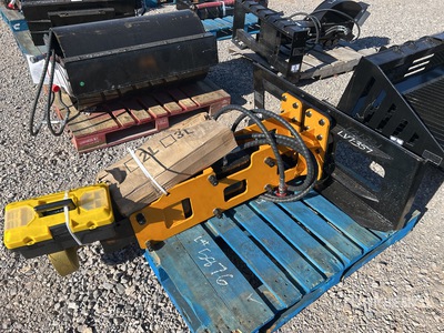 2025 GIYI GY-D680 Skid Steer Post Driver (Unused)